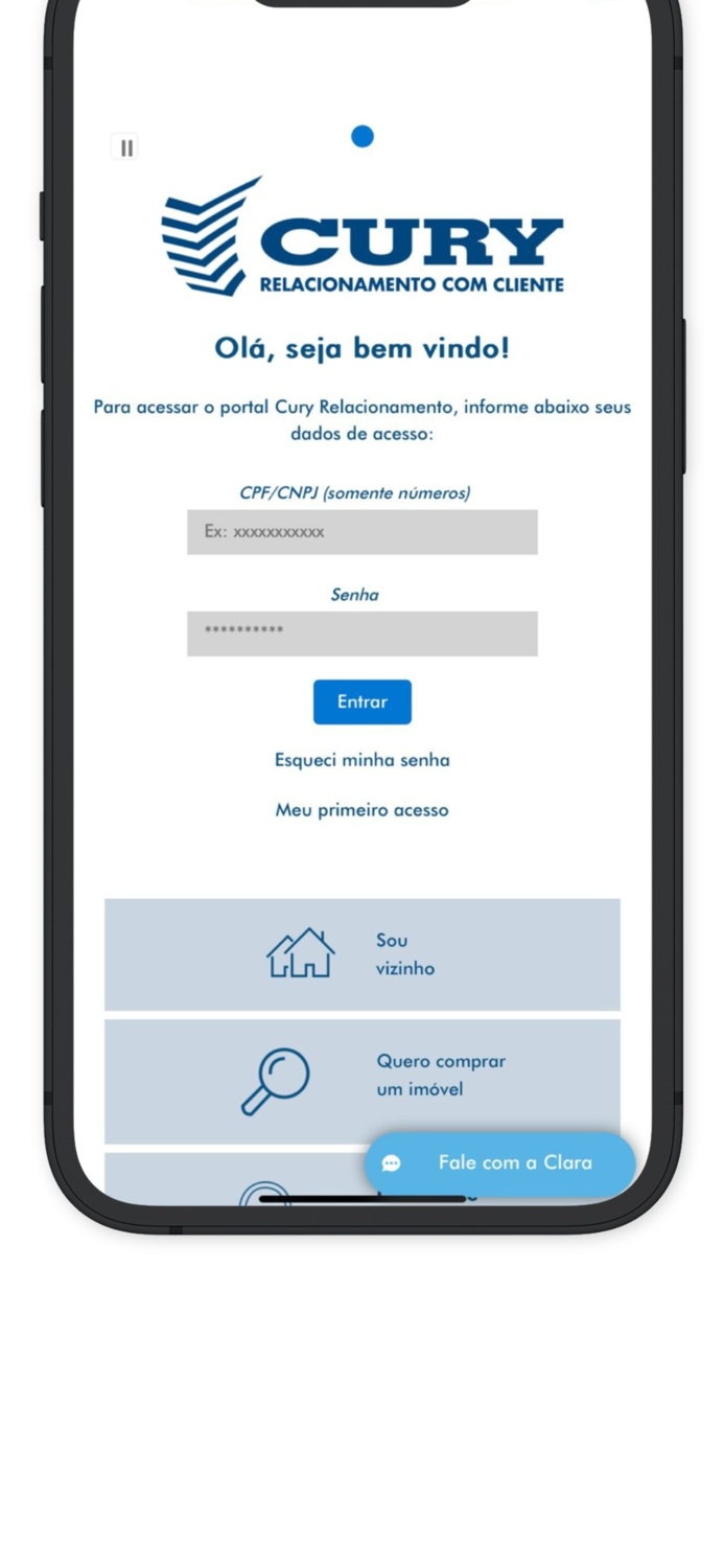 Cury portal do cliente