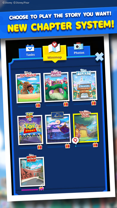 Disney Pop Town! Match 3 Games Screenshot