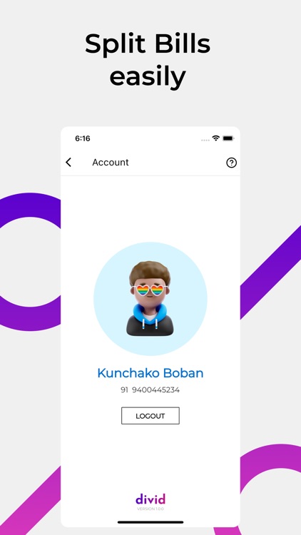 Divid app - Split your bills screenshot-4