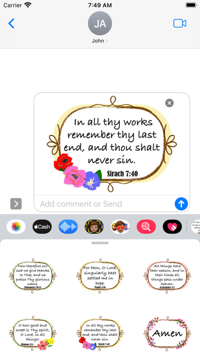 Bible Verses DRV Screenshot