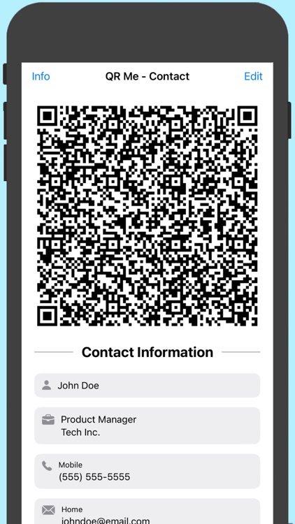 QR Me - Contact