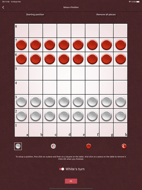 Dama World - Online Checkers iPad screenshot 8 - Games app
