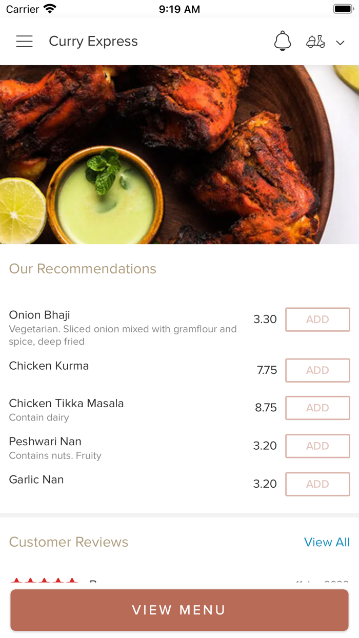 Curry Express Yelverton.