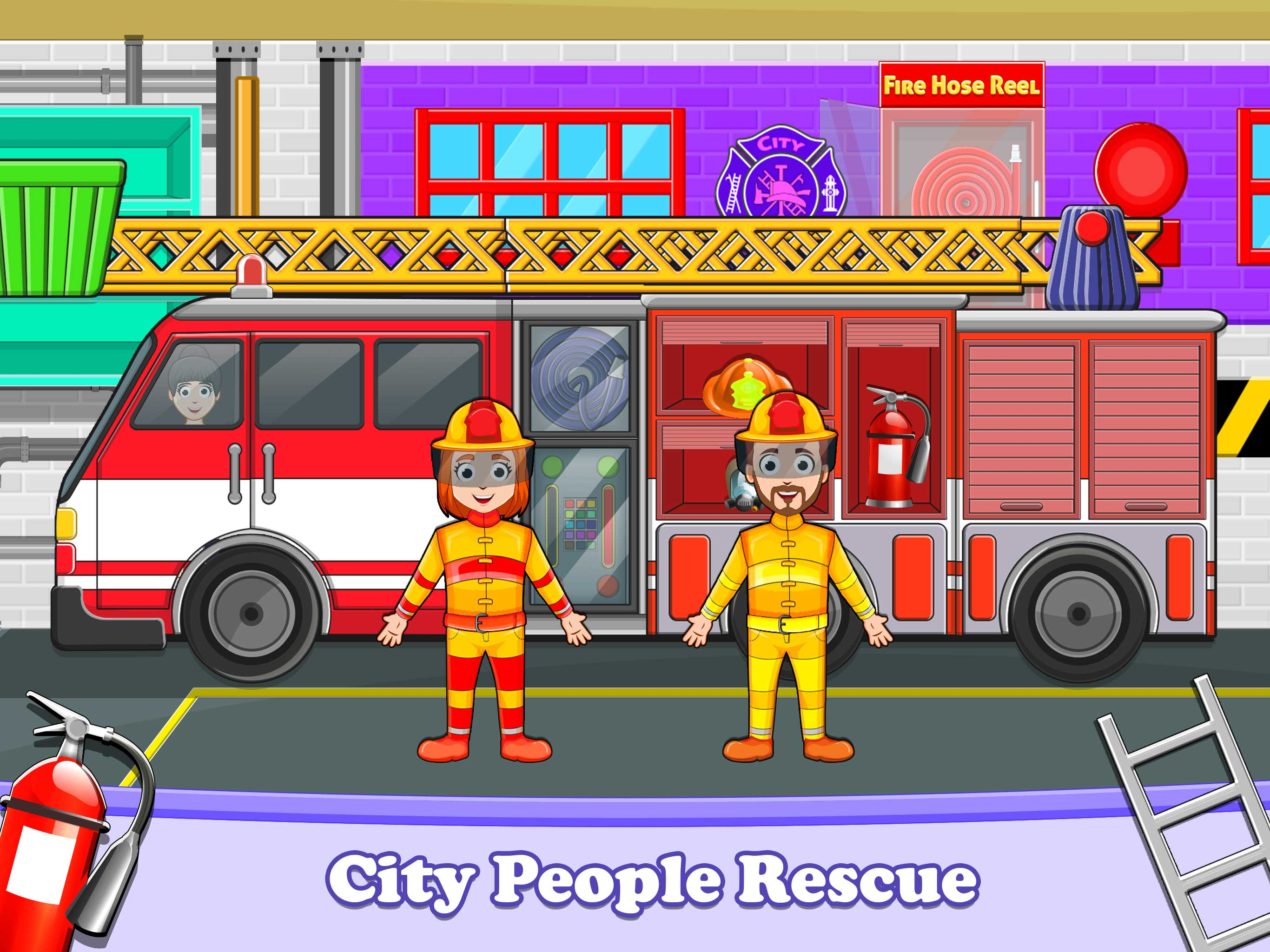 Pretend City Firefighter Life
