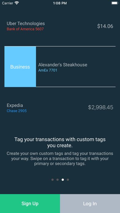 GLASS Financial App Screenshot