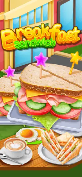 Game screenshot Breakfast Sandwich Food Maker mod apk