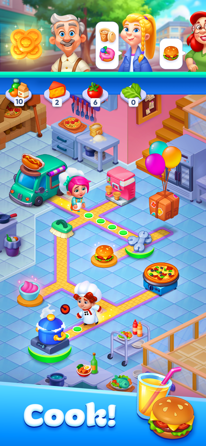Cooking Time restaurant story