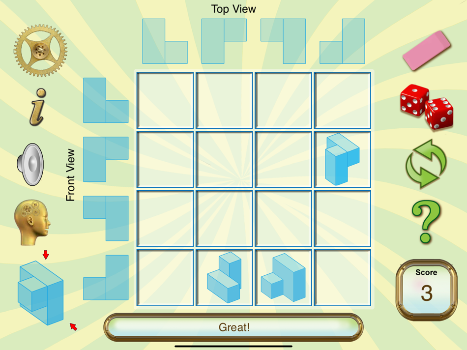 #4. 3D View Puzzles (iOS) 由: Ventura Educational Systems