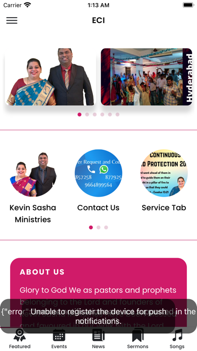 The Anglican Church App Screenshot