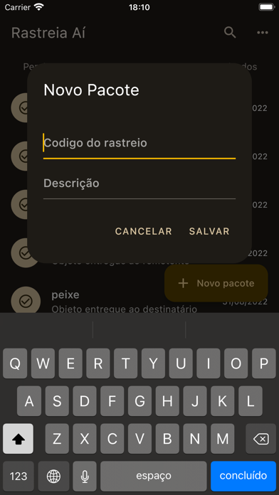 Rastreia Aí Screenshot