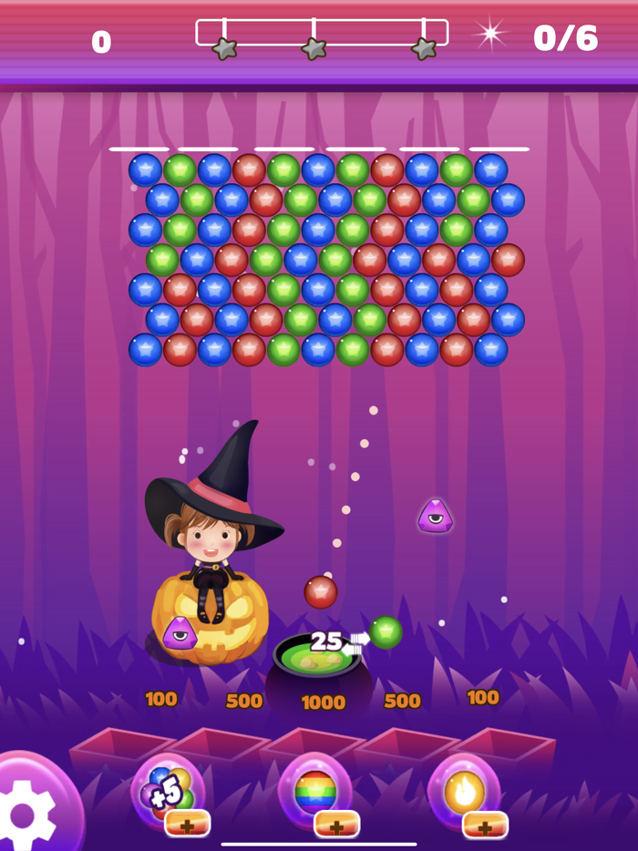 Bubble Shooter Dark Halloween