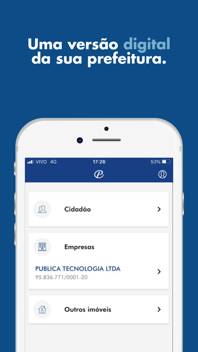 Cidade Pública Screenshot