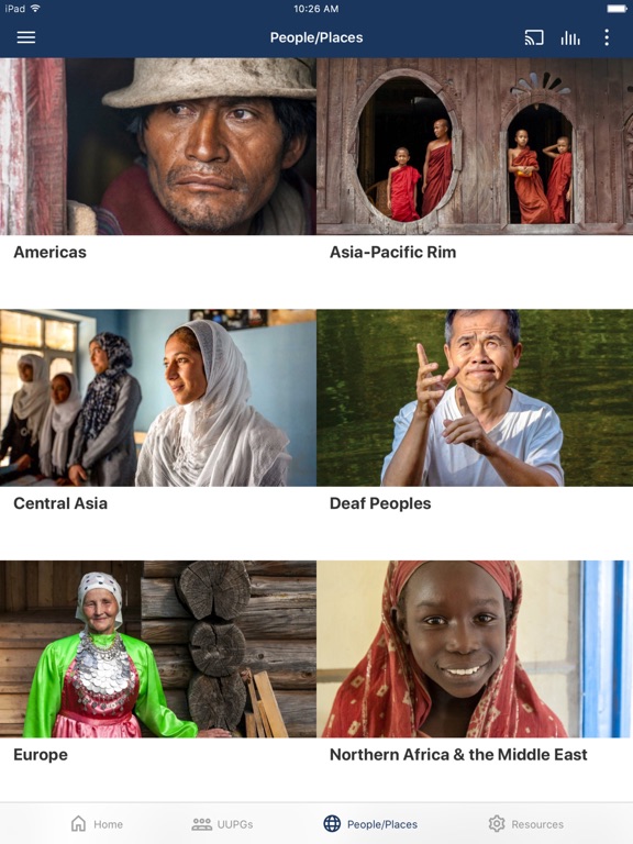 IMB Pray iPad screenshot 3 - Lifestyle app