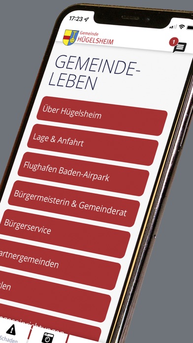 RegioApp Hügelsheim Screenshot