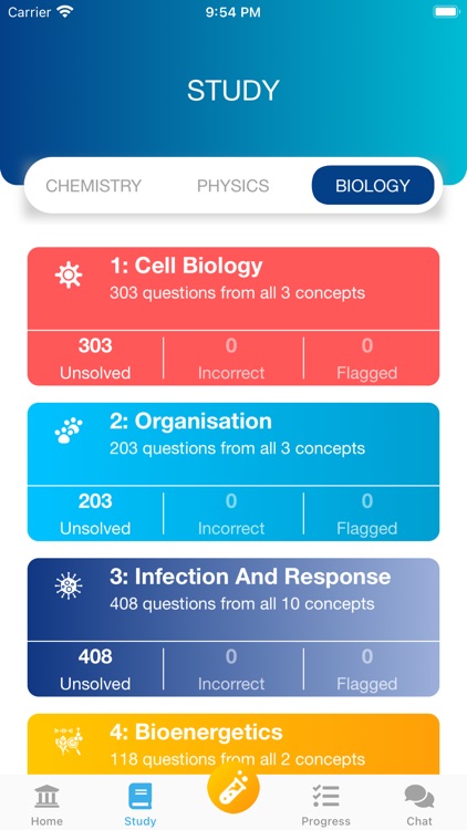 GCSE Science test screenshot-3
