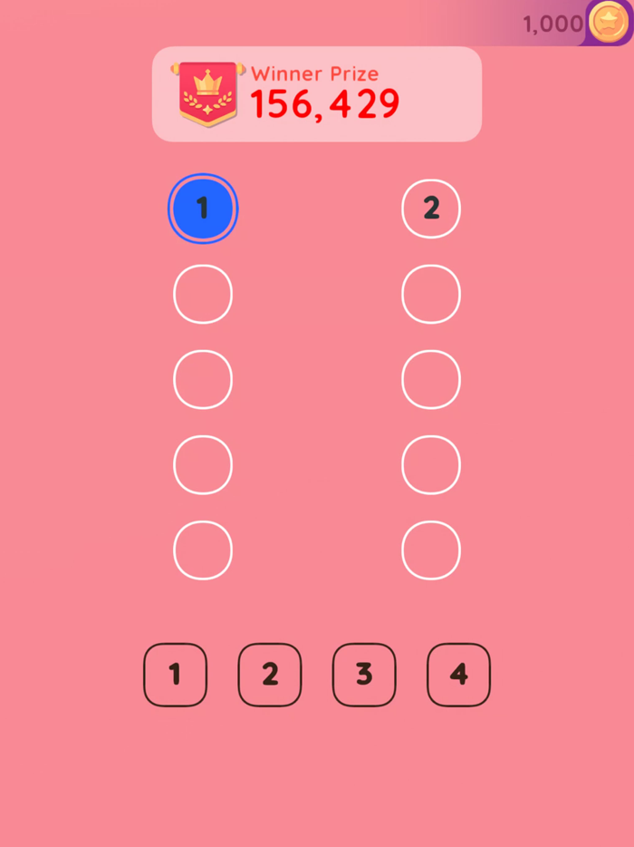 Number - be the winner