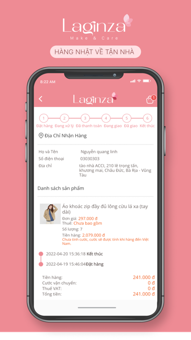 Laginza – Mua hộ hàng Nhật Screenshot