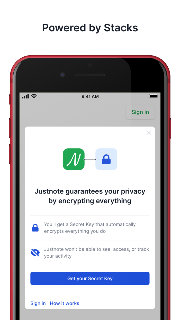 Justnote - Note Taking App