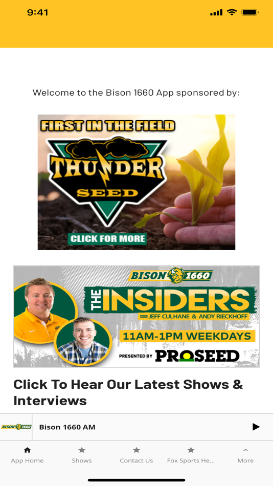 #4. Bison 1660 (iOS) Podle: Radio FM Media, Inc.