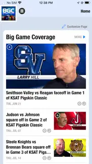 big game coverage iphone screenshot 2