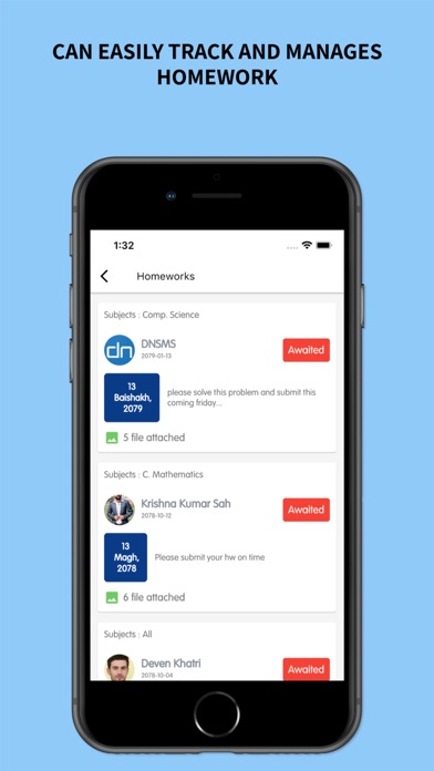 HEMS School Screenshot