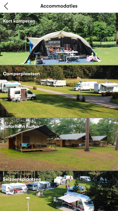 Eurocamping Vessem B.V. Screenshot