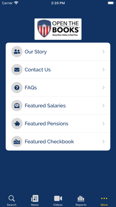 Open The Books Screenshot