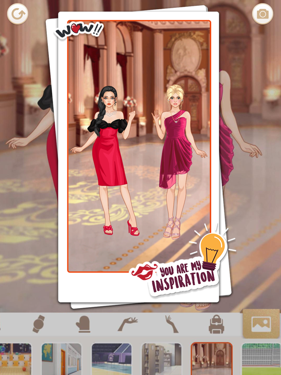 Fashion College BFF Dress Up iPad screenshot 7 - Games app