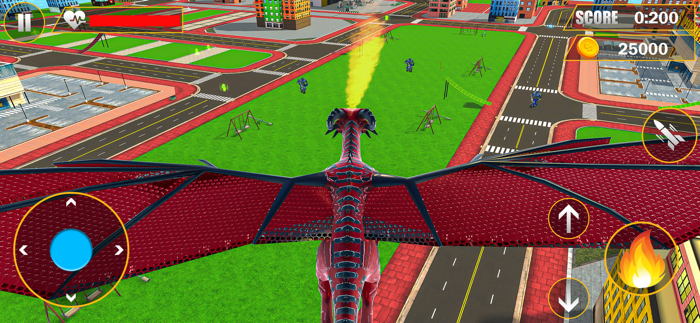 Dragon Robot FireFighter Truck