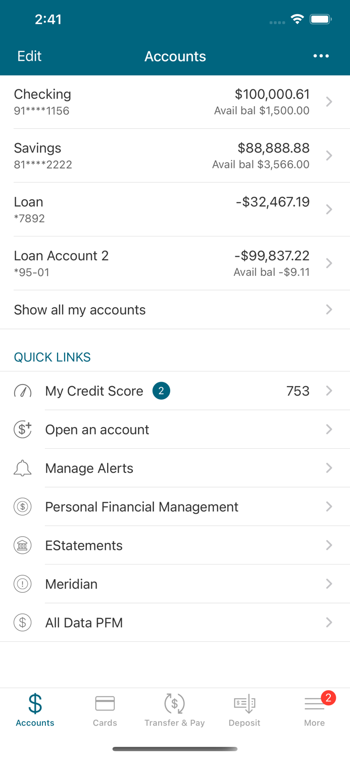 NEW Credit Union Mobile App