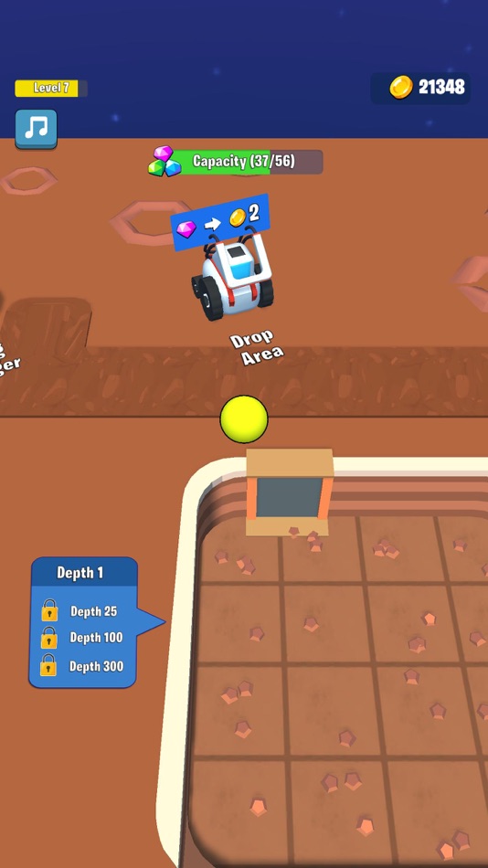 #3. Hop and Dig (iOS) 由: Ugur Gulser