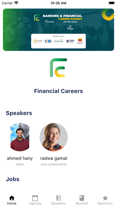 Financial careers Screenshot