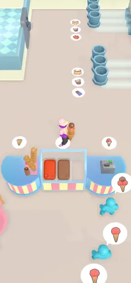 Game screenshot Ice Cream Shop Idle apk