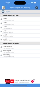 Learn English By Listening + screenshot #1 for iPhone