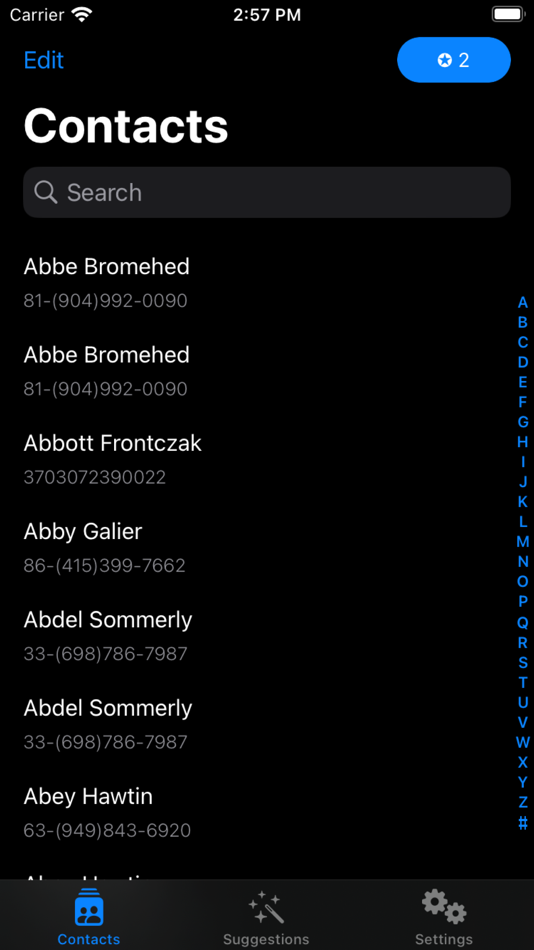 #2. Contacts: Clean Enrich Manage (iOS) 由: Arpit Agarwal