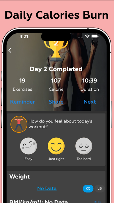 Dumbbell Workout - Gym Workout Screenshot