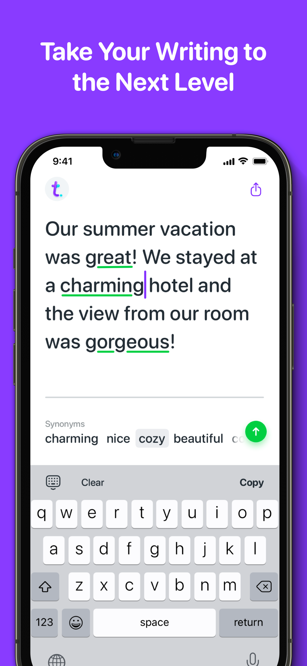 Typeright: Grammar Check App