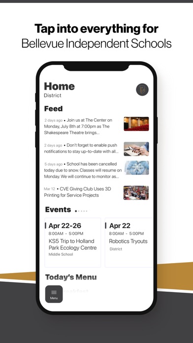 Bellevue Independent School KY Screenshot