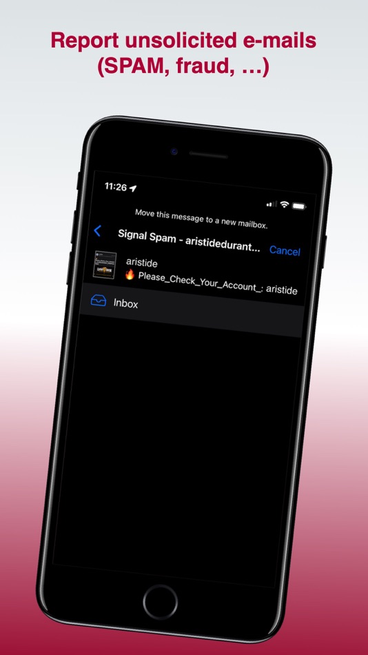 #3. Signal Spam for mobile (iOS) Podle: Signal Spam