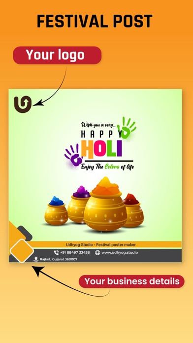 Udhyog Festival Poster Maker Screenshot 4 - AppWisp.com Udhyog Festival Poster Maker Screenshot 4 - AppWisp.com