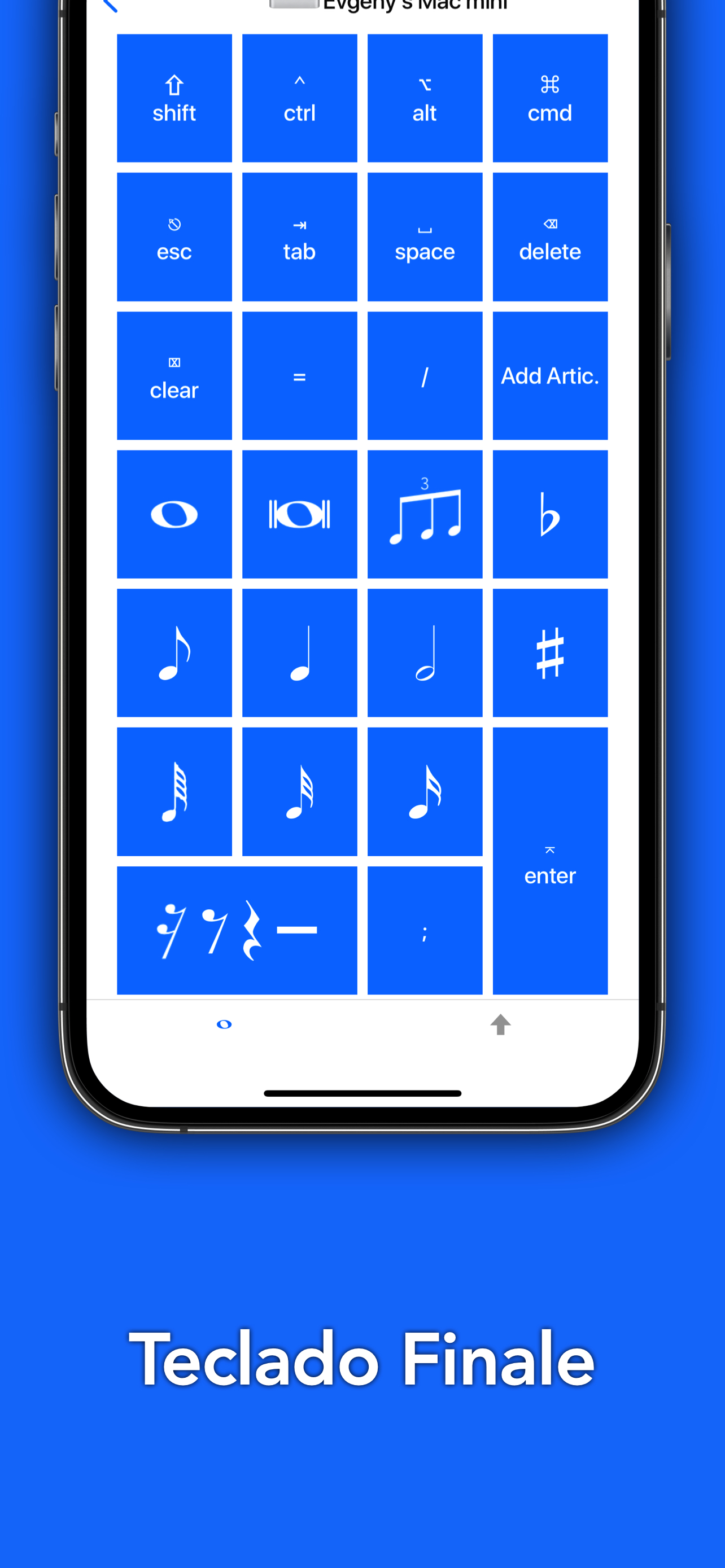 Finale KeyPad