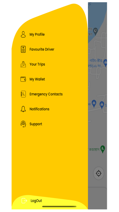 Travelr Taxi Passenger Screenshot