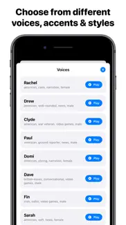 ai voice generator: voicekit iphone screenshot 2