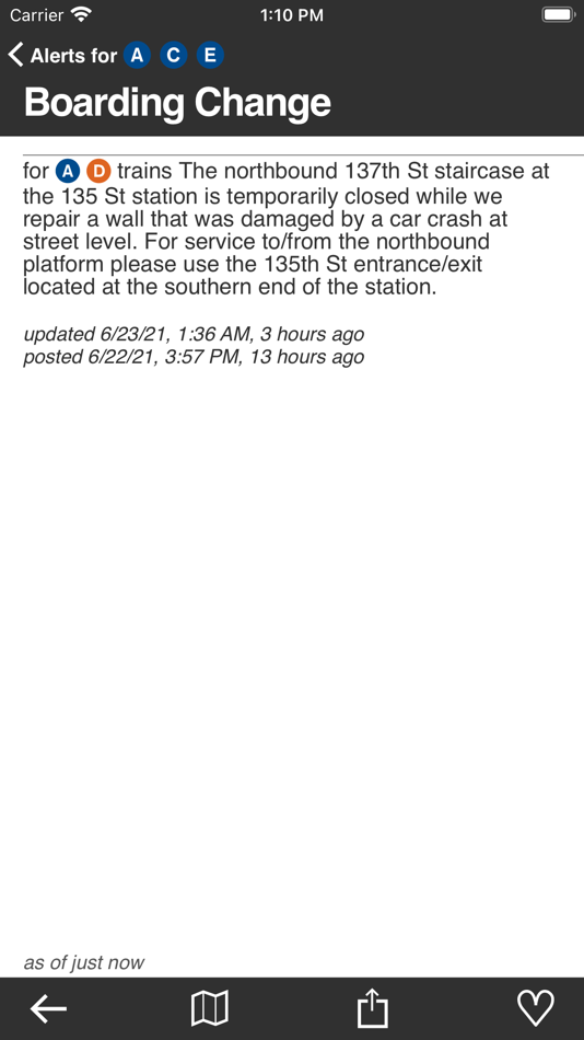 #6. Underway: NYC Subway Transit (iOS) 由: Sincere Labs NYC