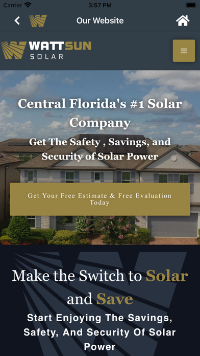 Wattsun Solar Screenshot