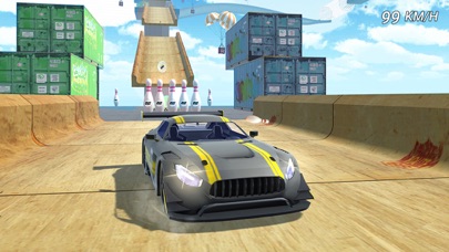 Super Hero Mega Ramp Car Stunt Screenshot
