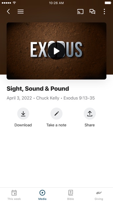 Screenshot 3 of Calvary Chapel Desert Light App