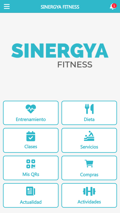 SINERGYA FITNESS Screenshot