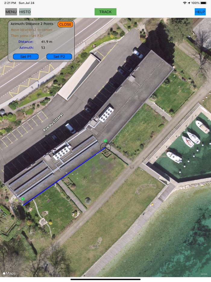 GPS tracking Speed Distance