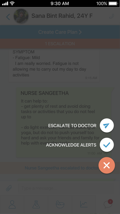 Reya Nephro CKD Remote Care Screenshot
